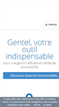 Mobile Screenshot of gentel.fr