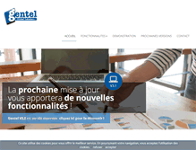 Tablet Screenshot of gentel.fr